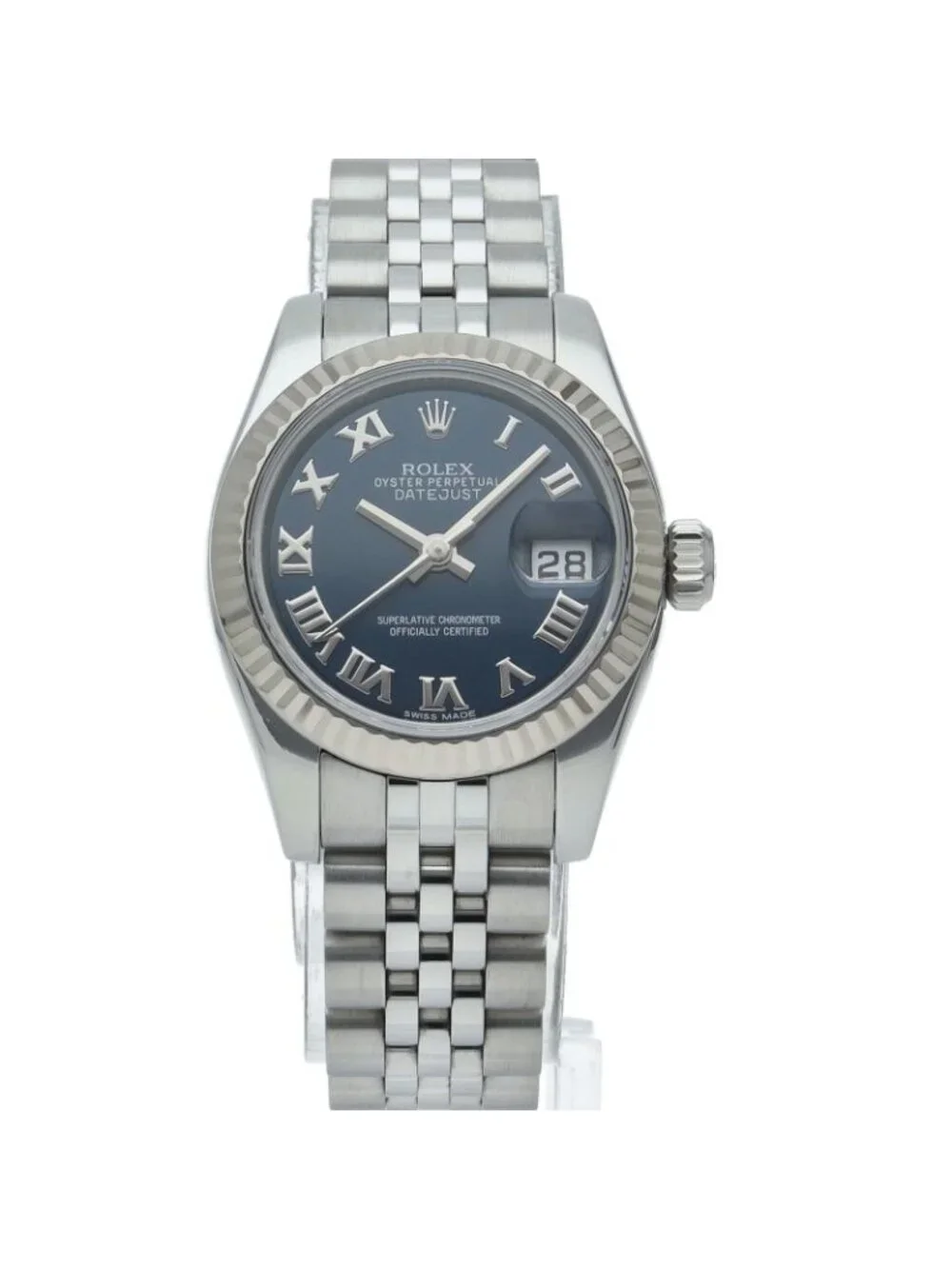 Rolex Datejust 26 Watch Jubilee 18k White Gold SS